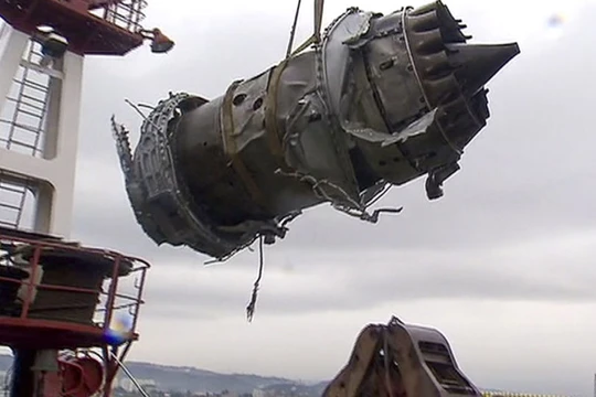 Tất cả các mảnh vỡ của chiếc Tu-154 Bộ quốc phòng Nga đã được trục vớt