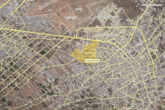 Bản đồ khu vực thành phố Darayya