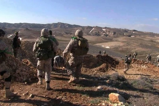 Các binh sĩ lực lượng Hezzbollah