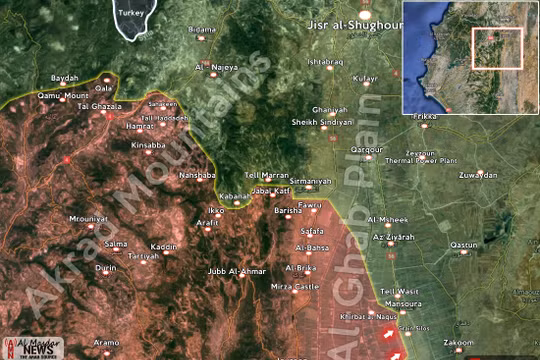 Quân đội Syria triển khai tấn công vào Mansoura trên bình nguyên Al-Ghab