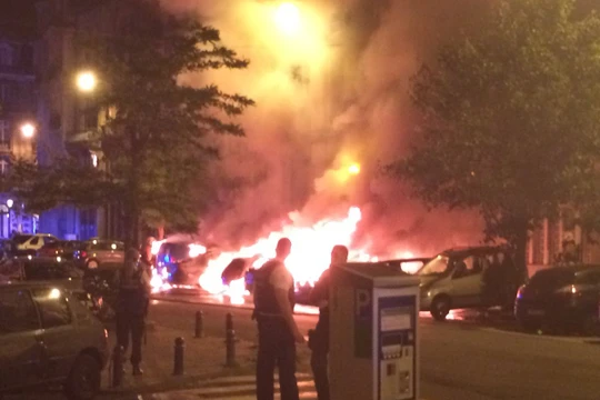 Vụ nổ ở khu vực Saint-Gilles, Brussels, Bỉ