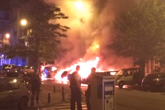 Vụ nổ ở khu vực Saint-Gilles, Brussels, Bỉ