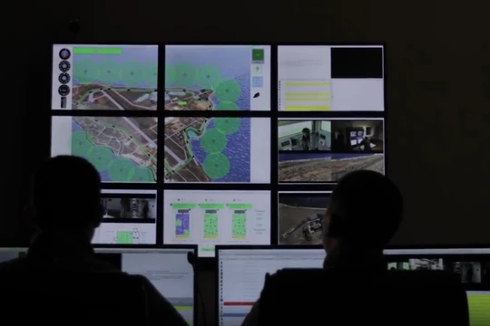 Trung tâm hệ thống chỉ huy, điều hành phòng ngự mục tiêu bằng trí tuệ nhân tạo. Video Kalashnikov Media