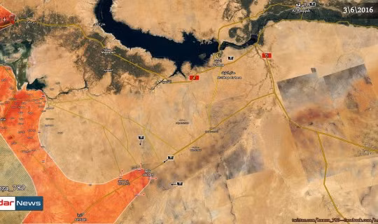 Quân đội Syria tiến vào tỉnh Raqqa hướng đến sân bay Tabaqa
