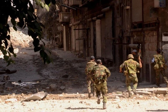 Lính thủy đánh bộ và lữ đoàn 103 Vệ binh Cộng hòa khởi chiến Kabani, Latakia