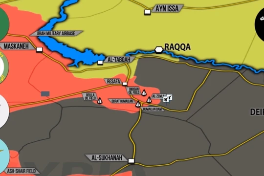 Lực lượng Tiger đẩy mạnh cuộc tấn công về hướng nam tỉnh Raqqa, chuẩn bị tiến về Deir Ezzor