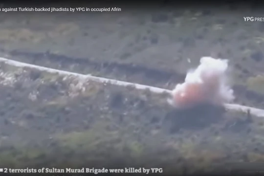 Lực lượng dân quân người Kurd sử dụng bom vệ đường tấn công FSA ở Afrin.