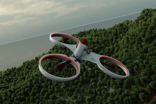 Flike - xe điện trên không của tương lai?