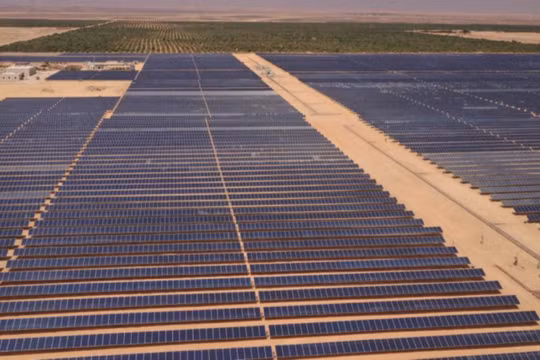 Trang trại điện mặt trời. Ảnh minh họa của pv-magazine