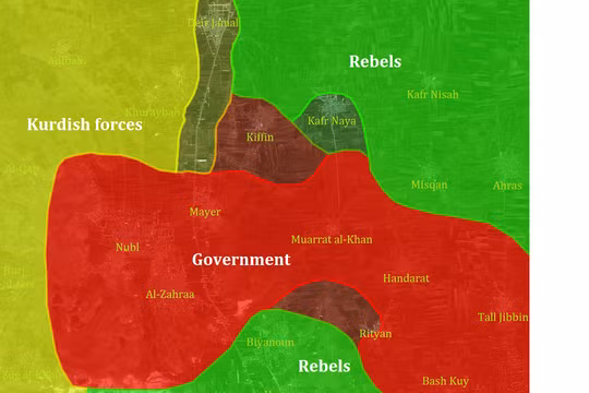 Dân quân người Kurd và quân đội Syria phối hợp tấn công ở Bắc Aleppo 
