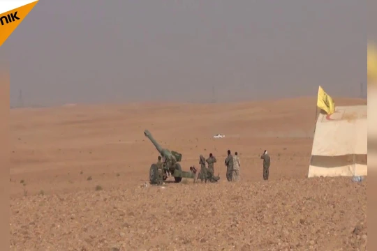 Pháo binh quân đội Syria tập kích vào thị trấn chiến lược này - ảnh minh họa Masdar News