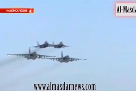 Video: MiG 29 Syria yểm trợ đường không cho Su-25 Nga không kích