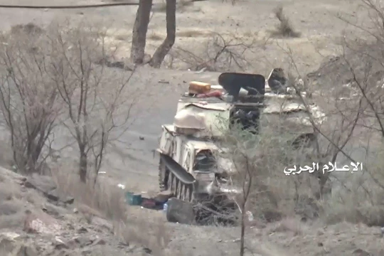 Lực lượng Houthi đánh chiếm 1 xe phòng không Shinka của Liên minh quân sự do Ả rập Xê-út dẫn đầu.