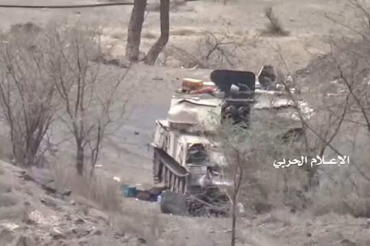 Lực lượng Houthi đánh chiếm 1 xe phòng không Shinka của Liên minh quân sự do Ả rập Xê-út dẫn đầu.