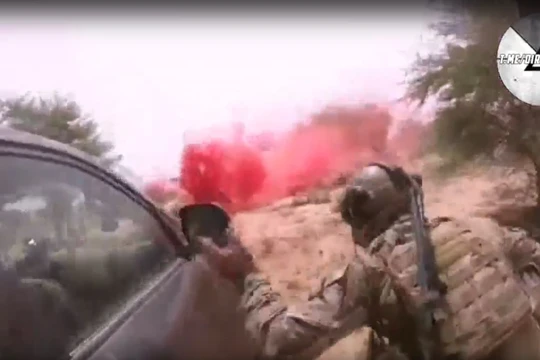 Các binh sĩ đặc nhiệm Mũ nồi xanh Mỹ trong cuộc chiến - ảnh minh họa video