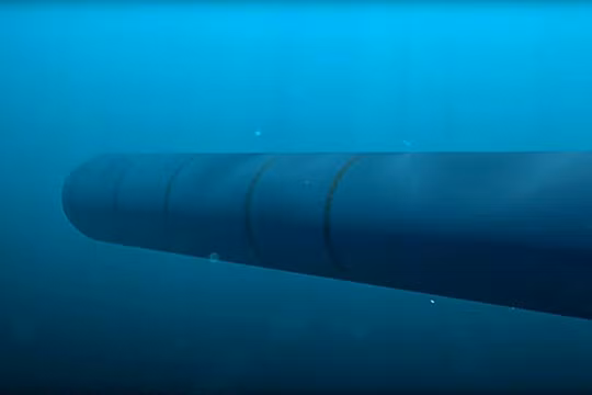 Đồ họa mô phỏng ngư lôi Poseidon. Ảnh: Topwar.