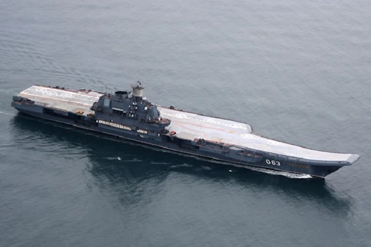 Tàu sân bay "Đô đốc Kuznetsov" Nga