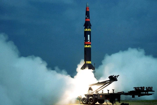 Tên lửa đạn đạo tầm trung của Mỹ Persing II.