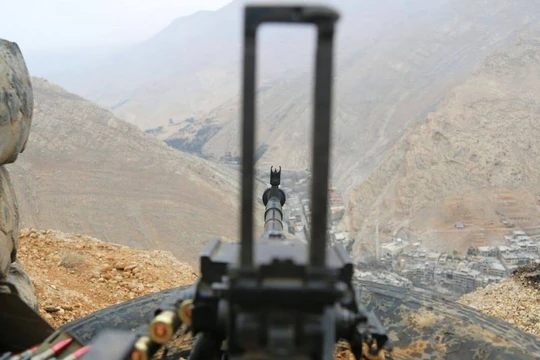 Khu vực Wadi Barada trong tầm hỏa lực của quân đội Syria