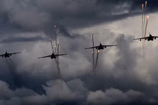 Không quân Nga không kích ở Syria