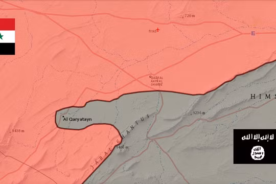 Quân đội Syria bao vây thành phố Qaraytayn, tiếp tục tấn công Palmyra 