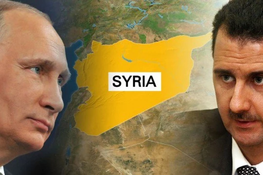 Tổng thống Nga Putin và tổng thống Syria Assad (Ảnh minh họa)