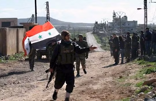 Quân đội Syria tiến vào thành phố sa mạc Kito giáo Quraytayn - ảnh minh họa của Masdar News