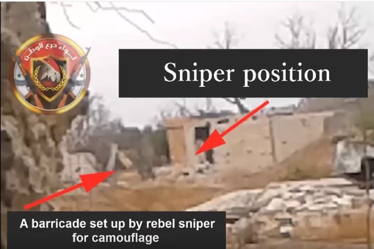 Video: Quân tình nguyện LDW lại diệt xạ thủ bắn tỉa bằng vũ khí khủng