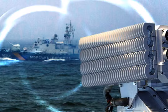 Thiết bị gây nhiễu quang - thị giác Filin cho các hạm tàu. Ảnh minh họa: TVZvezda.