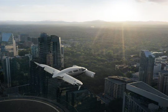 Công ty Đức Lilium mở rộng eVTOL phản lực sang thị trường Anh với eVolare. Ảnh Evehicle Technology.