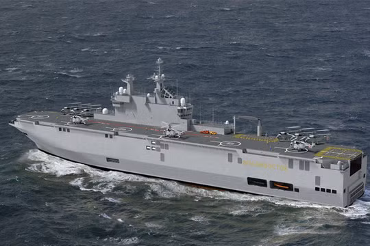 Tàu đổ bộ trực thăng lớp "Mitral" của Pháp