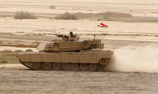 Video: Xe tăng Iraq bẻ gãy cuộc tấn công, diệt 11 chiến binh