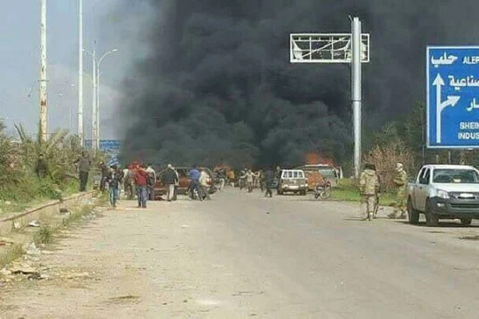 Vụ khủng bố kinh hoàng phía tây Aleppo