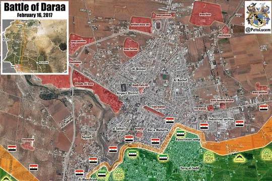 Chiến tuyến thành phố Daraa