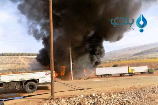 Hậu quả vụ tấn công bằng tên lửa hoặc tập kích đường không vào trạm kiểm soát của lực lượng dân quân người Kurd