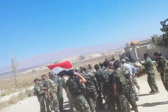 Quân đội Syria tiến vào giải phóng Quneitra. Ảnh minh họa South Front