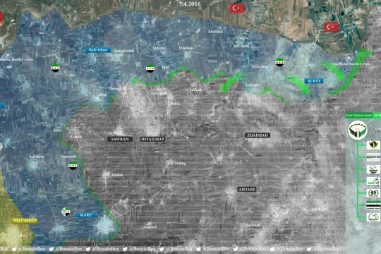 Lực lượng liên minh Al-Nusra Syria giành thắng lợi trước IS ở Bắc Aleppo