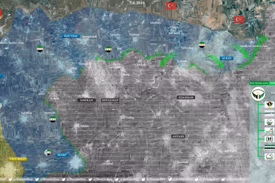 Lực lượng liên minh Al-Nusra Syria giành thắng lợi trước IS ở Bắc Aleppo