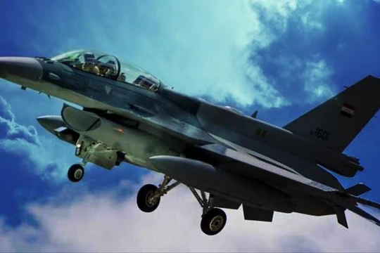 Máy bay chiến đấu đa năng F-16 không quân Iraq. Ảnh South Front
