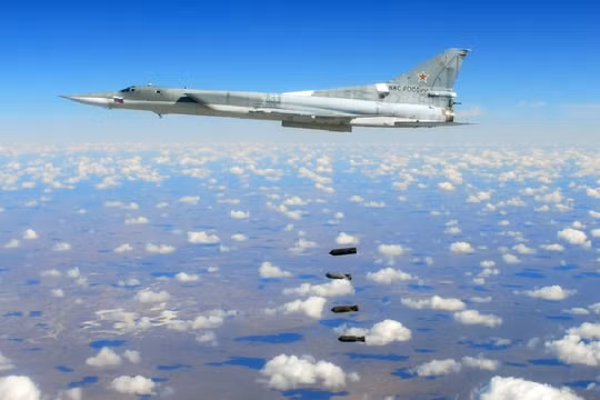 Không quân chiến lược tầm xa Nga, máy bay ném bom chiến lược Tu-22M3 không kích ở Deir Ezzor