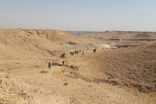 Các đơn vị quân đội Syria tiến công vào thành phố Mayadeen - ảnh minh họa Muraselon