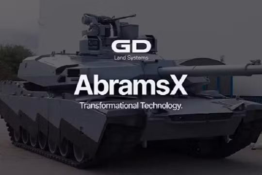 Phiên bản trình diễn công nghệ xe tăng thế hệ mới AbramsX. Ảnh Video General Dynamics Land Systems.