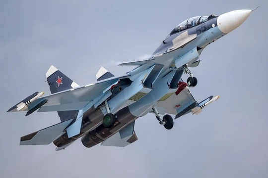 Không quân Nga không kích trên chiến trường Deir Ezzor, ảnh minh họa của South Front