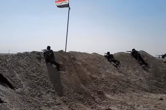 Chiến tuyến phòng ngự của quân đội Syria ở Deir Ezzor