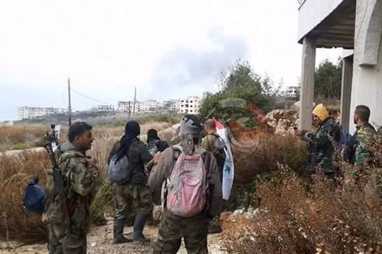 Lữ đoàn 103 tấn công các làng ngoại ô thị trấn Kinsibba, Latakia