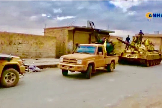 Lực lượng Dân chủ Syria SDF tấn công giải phóng Tabqa