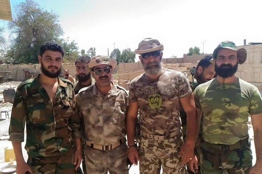 Các sĩ quan chỉ huy chiến trường Deir Ezzor