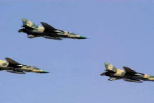 Không quân Nga – Syria không kích dữ dội miền Nam Aleppo