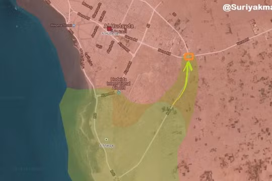 Mũi tiến công chính của lực lượng Liên minh quân sự do Ả rập Xê út dẫn đầu. Ảnh minh họa South Front