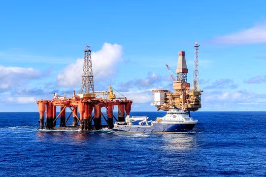 Anh cấp giấy phép khai thác dầu khí trên Biển Bắc. Ảnh E&T.